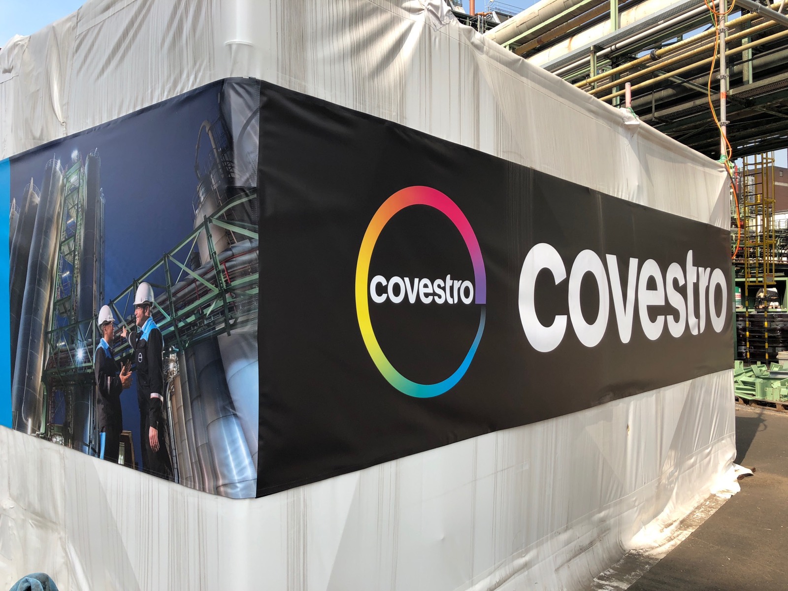Werbebanner Covestro