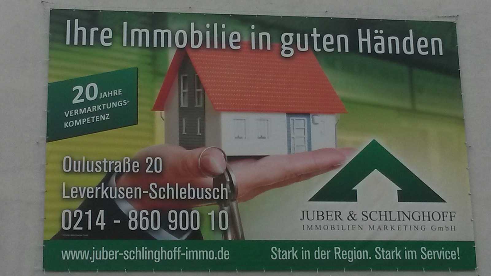 Immobilien-Werbebanner