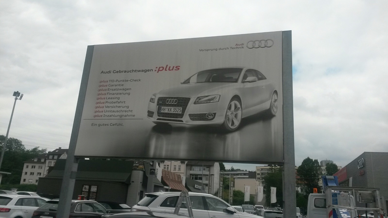 Werbebanner Audi