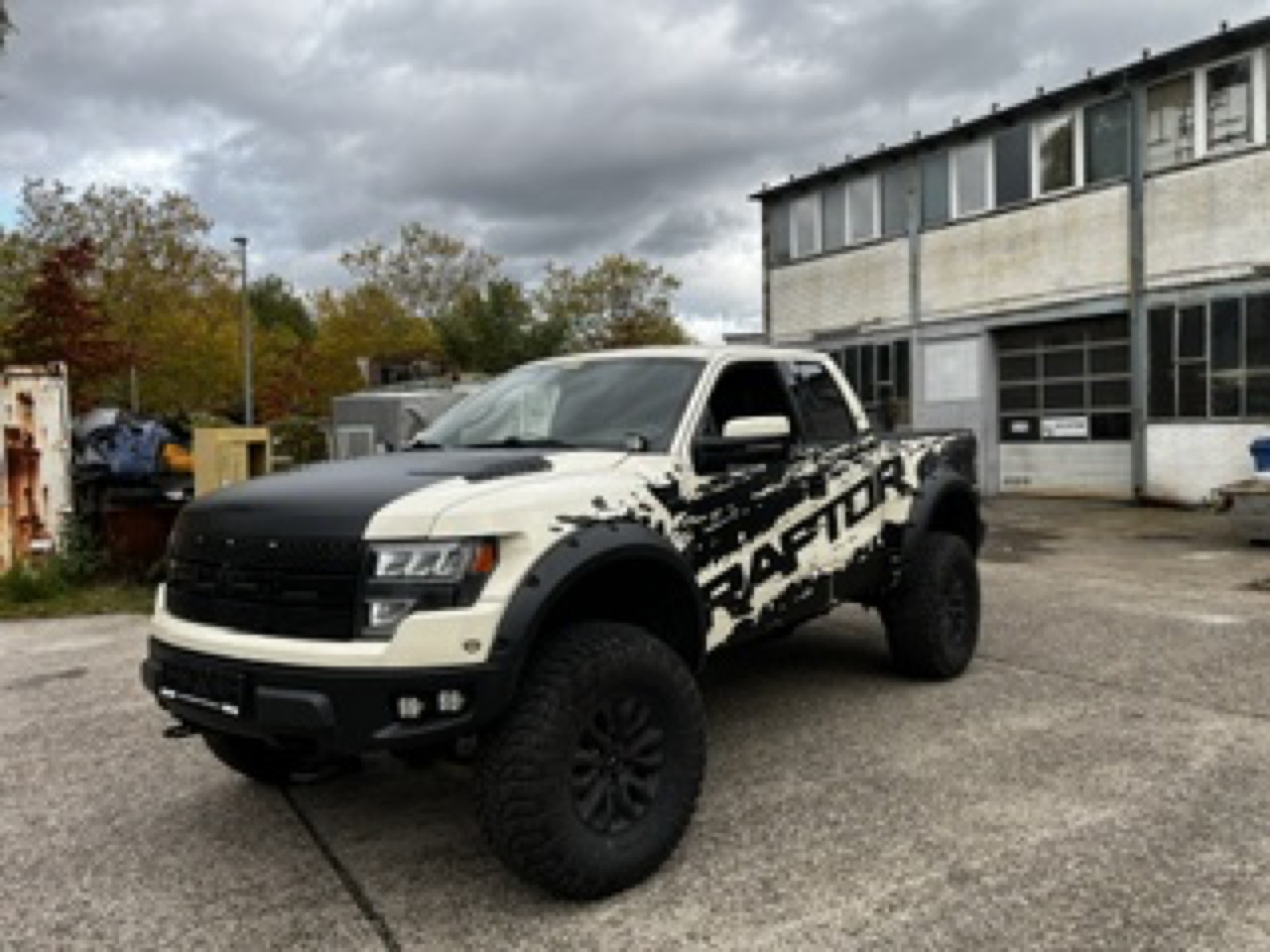 Ford Raptor Carwrapping