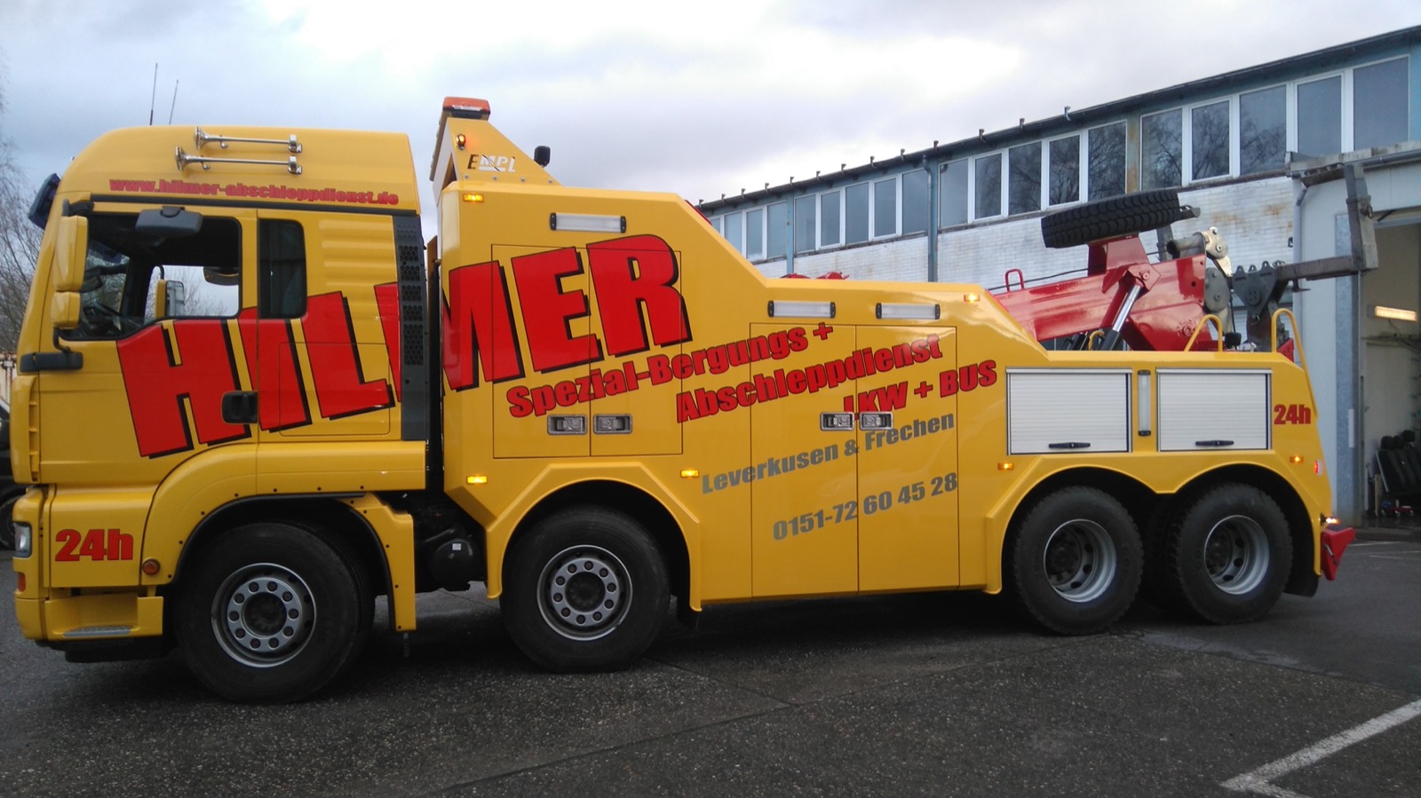 Transporterbeschriftung Hilmer
