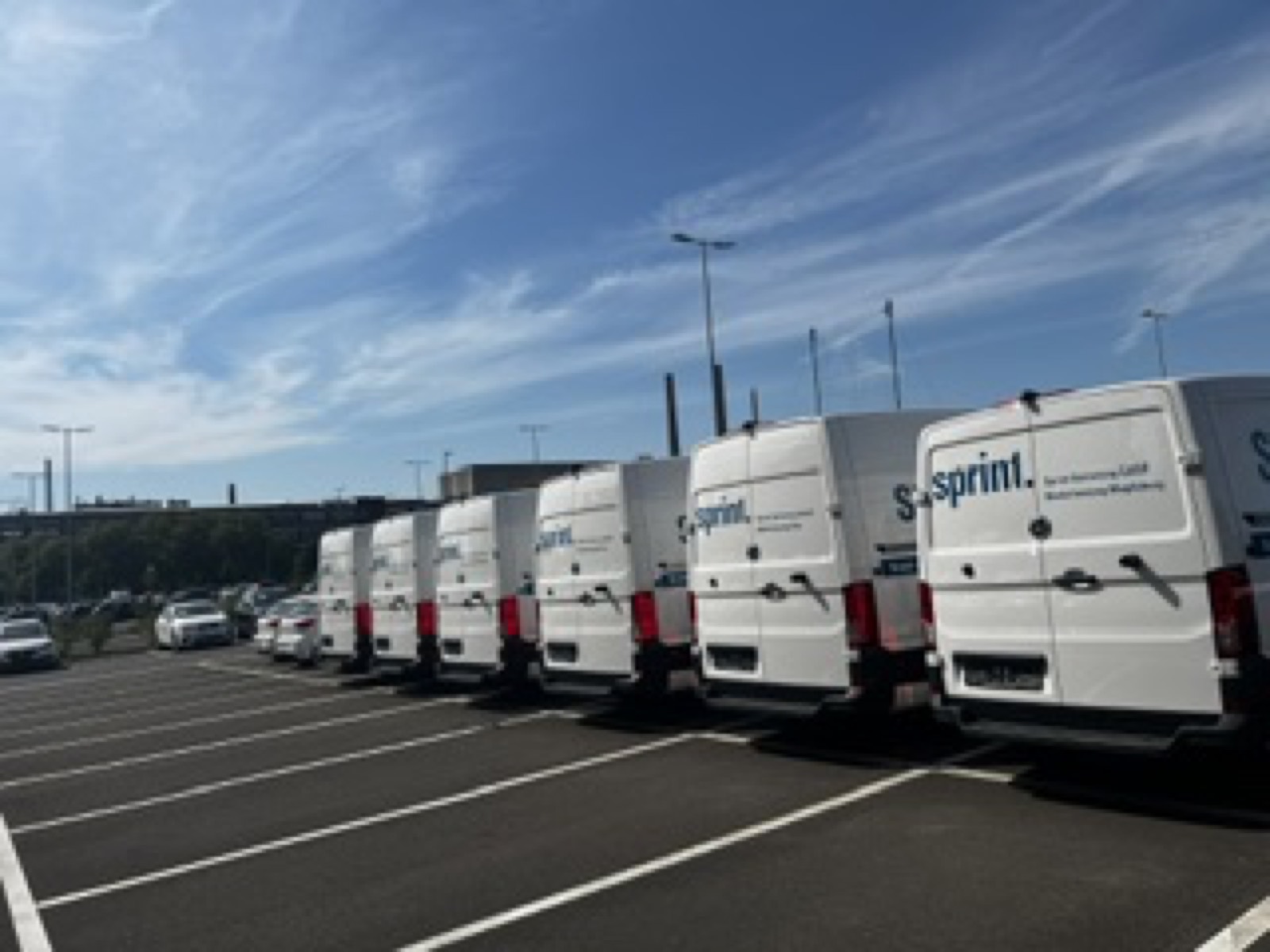 Fahrzeugflotte Sprint Sanierung